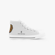 Lade das Bild in den Galerie-Viewer, Most High Win: Kid’s High-Top Canvas Shoes
