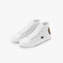 Lade das Bild in den Galerie-Viewer, Most High Win: Kid’s High-Top Canvas Shoes