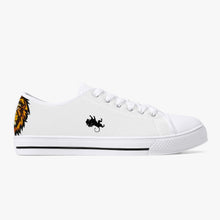 Load image into Gallery viewer, Most High Win: Low Canvas Shoes - White/Black