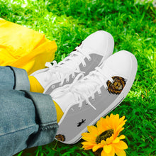 Load image into Gallery viewer, Most High Win: Top Canvas Shoes - White/Black