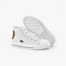 Lade das Bild in den Galerie-Viewer, Most High Win: Kid’s High-Top Canvas Shoes