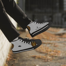Load image into Gallery viewer, Most High Win: Top Canvas Shoes - White/Black