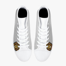Load image into Gallery viewer, Most High Win: Top Canvas Shoes - White/Black