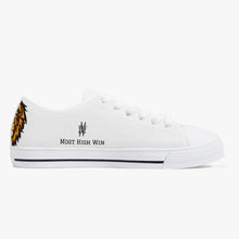 Load image into Gallery viewer, Most High Win: Low Canvas Shoes - White/Black