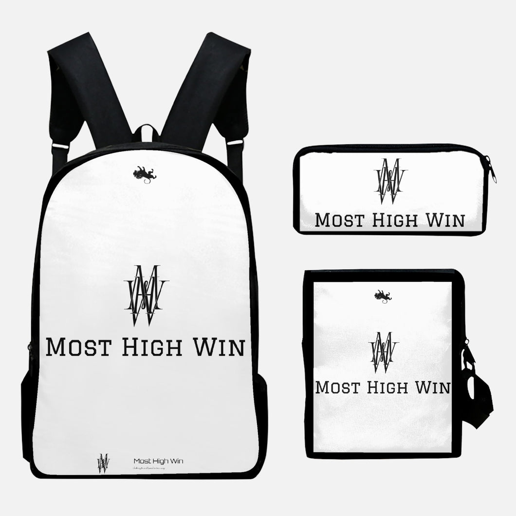 Most High Win:  Bags Set 3pcs